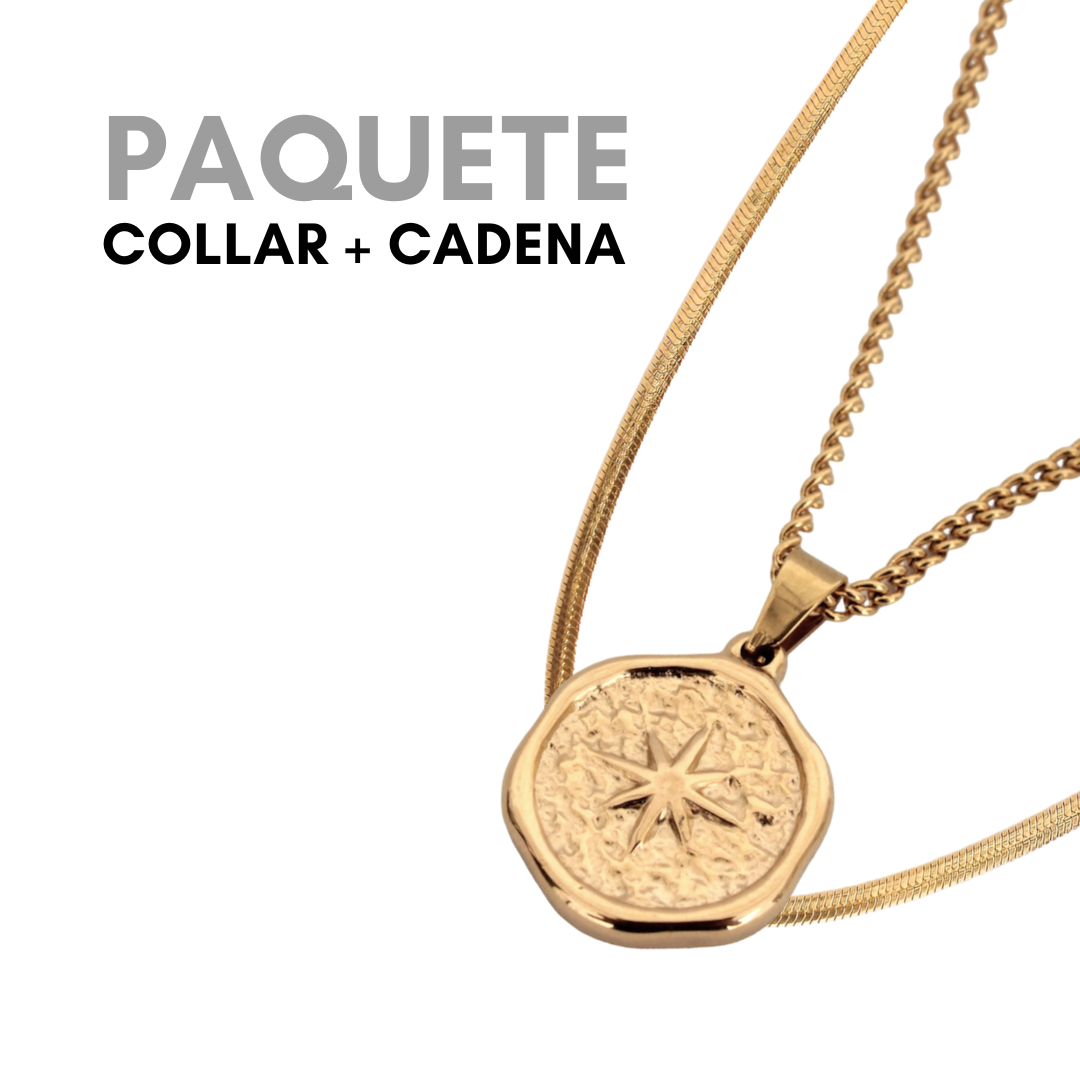 Paquete Collar + Cadena