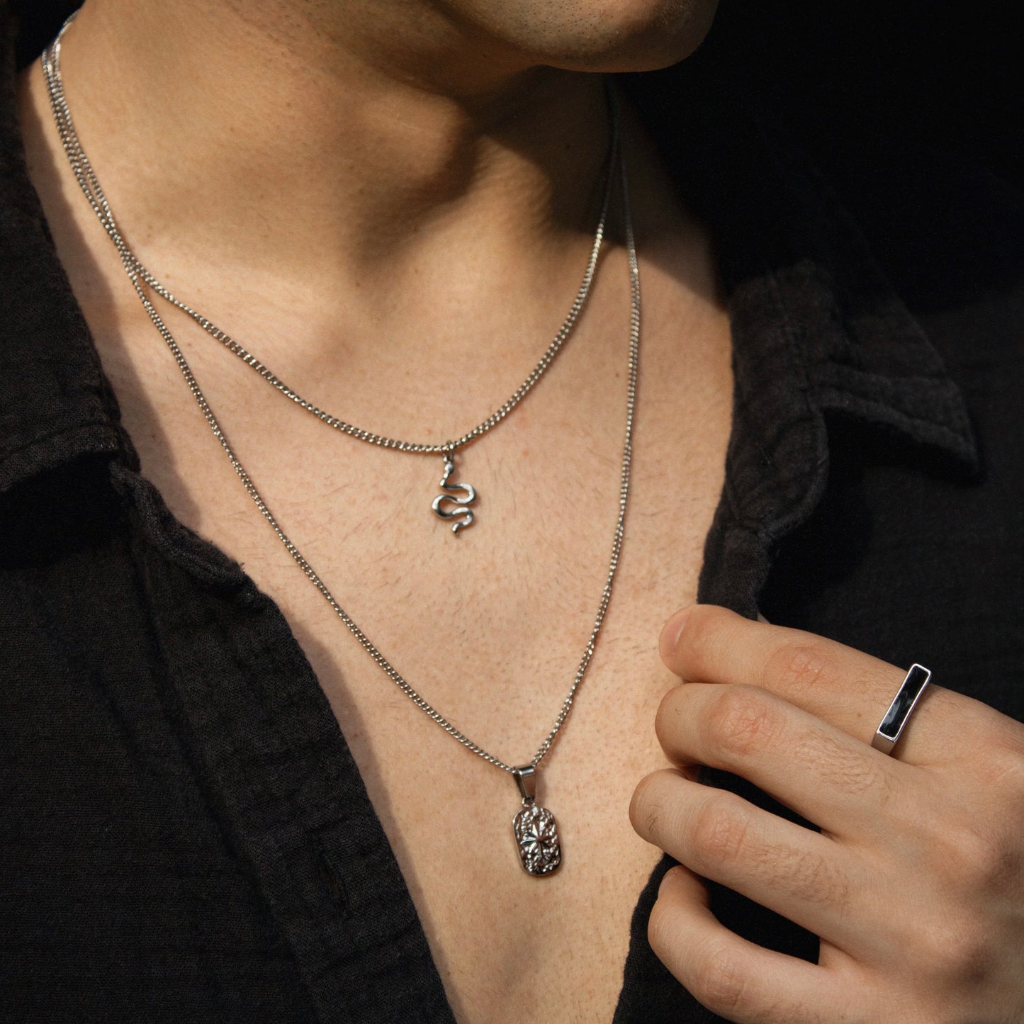 Collar Gales Silver