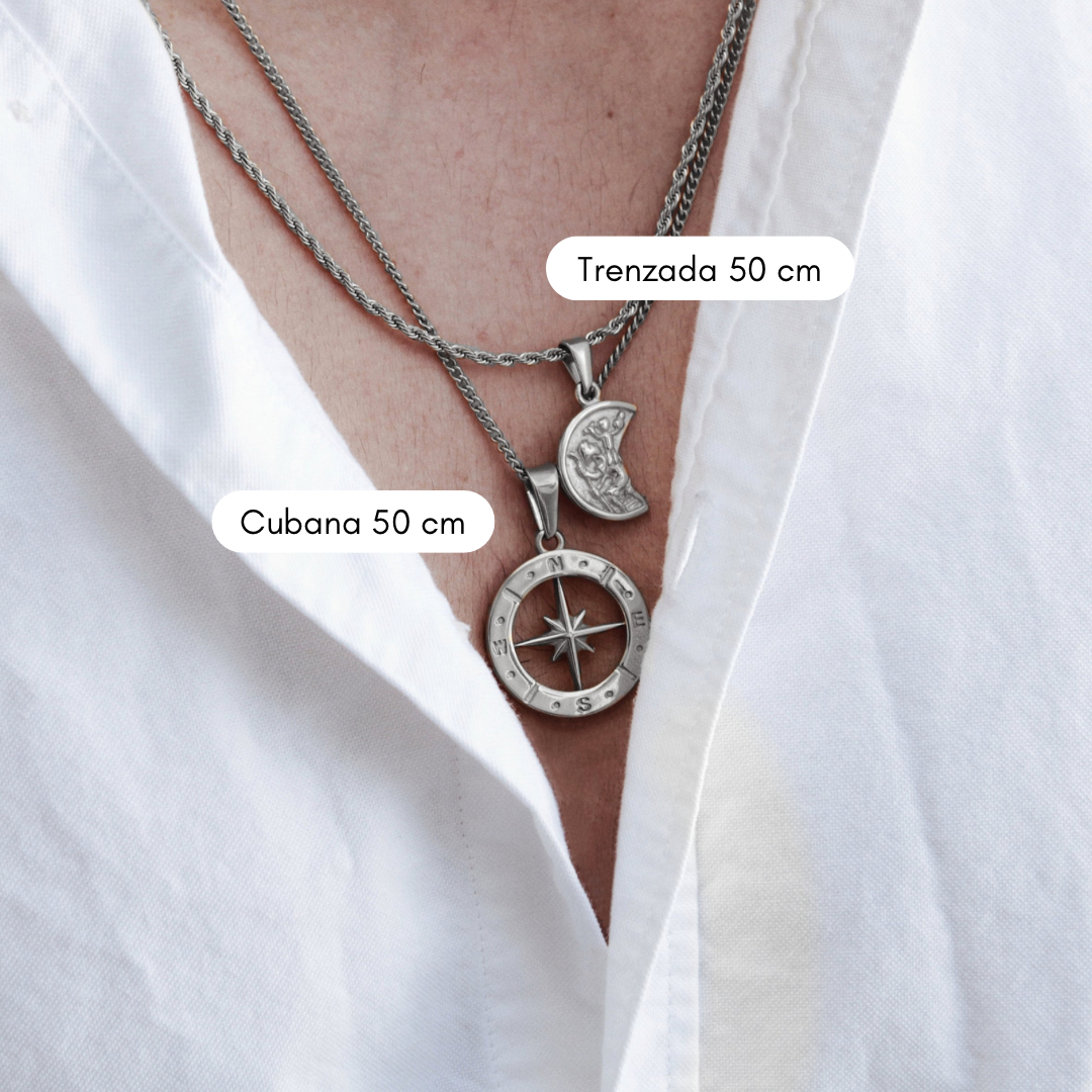 Collar Jordán Silver