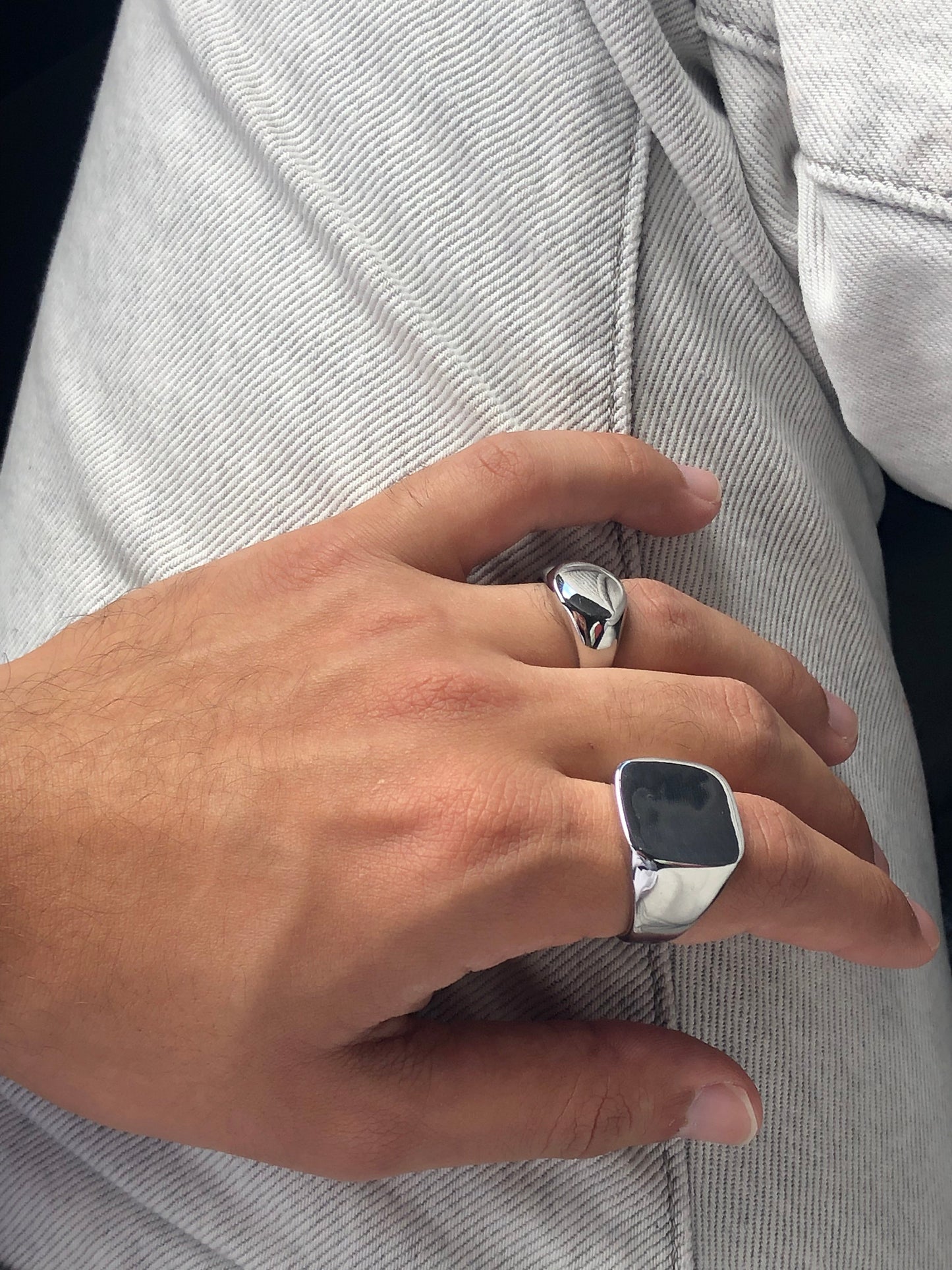 Anillo Seúl Silver - nomada.mxj
