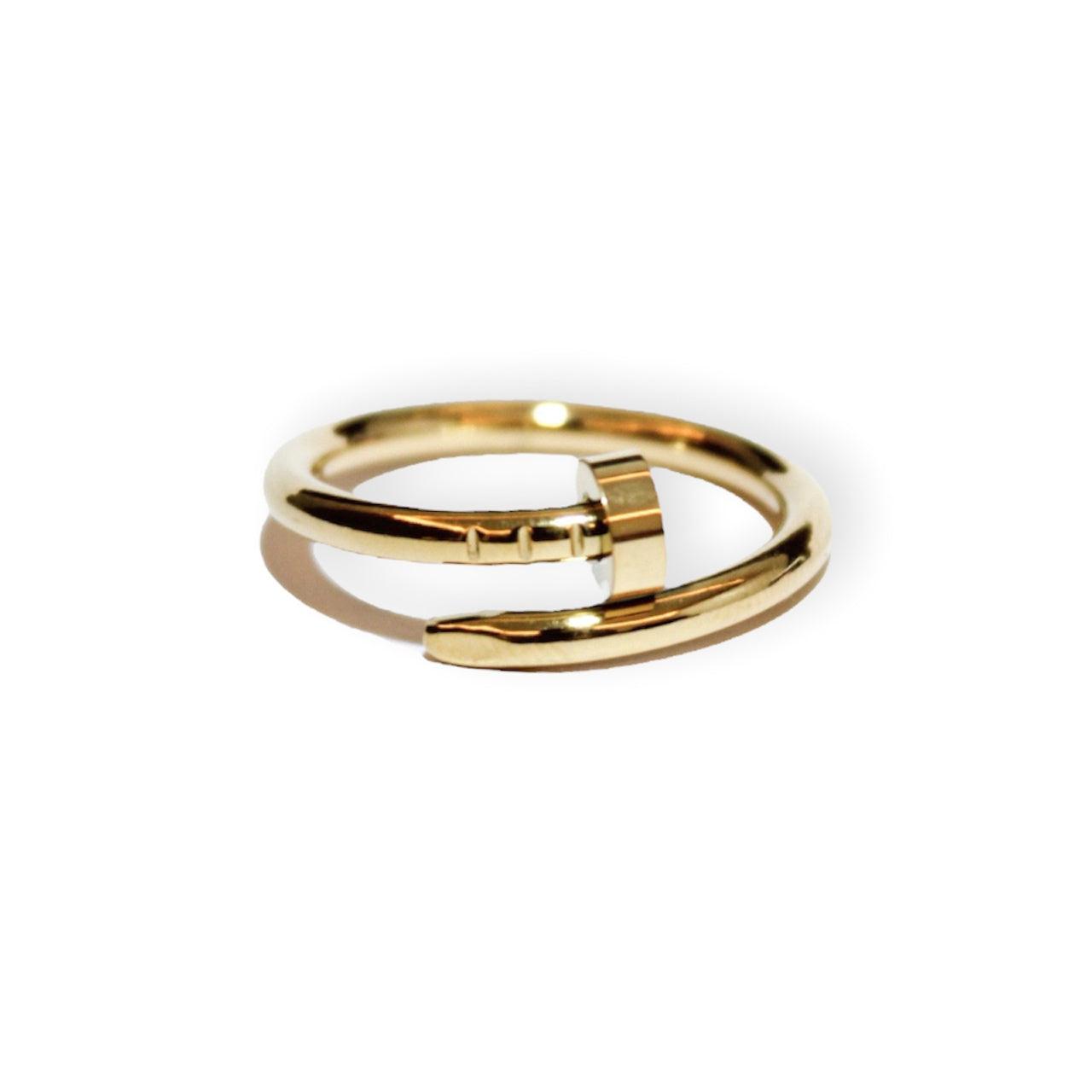 Anillo Brooklyn Gold - nomada.mxj