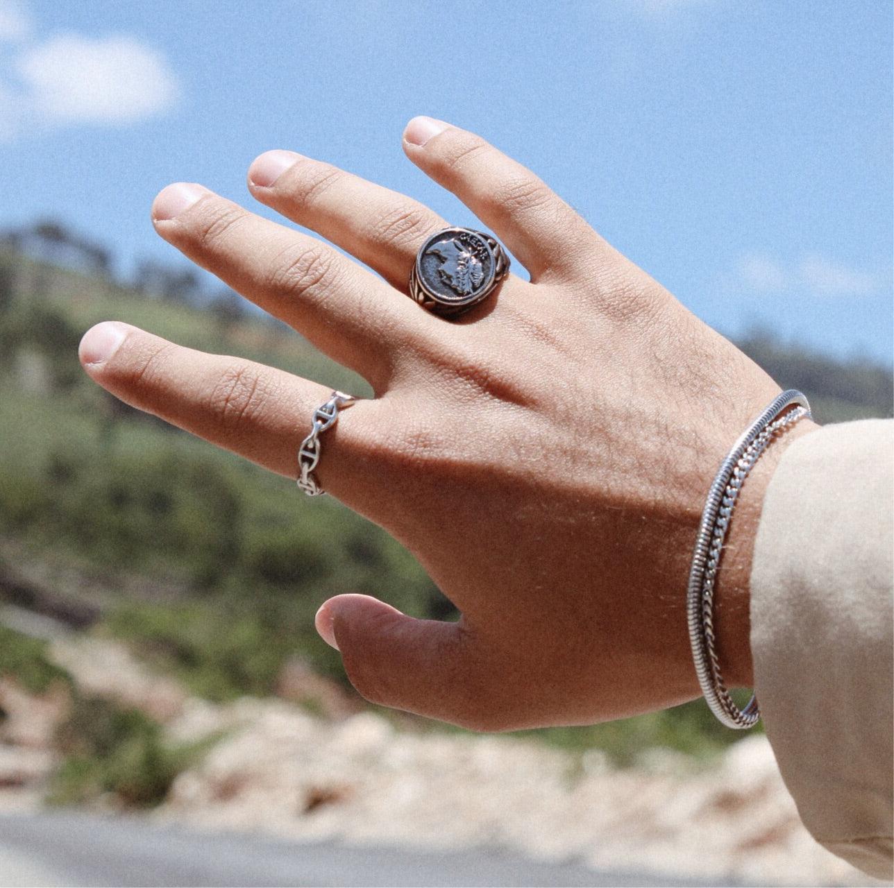 Brazalete Bahamas Silver - nomada.mxj