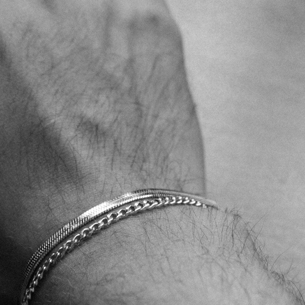 Brazalete Bahamas Silver - nomada.mxj