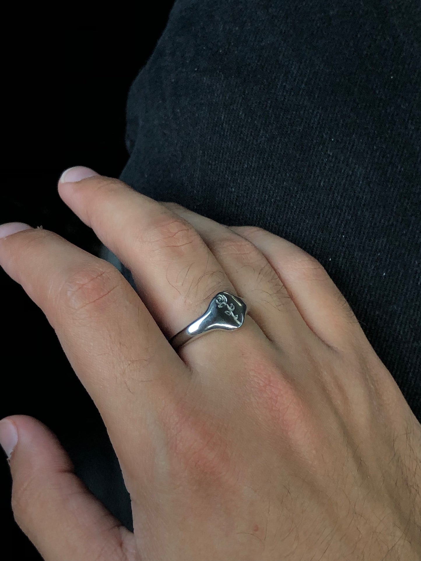Anillo Roma Silver - nomada.mxj