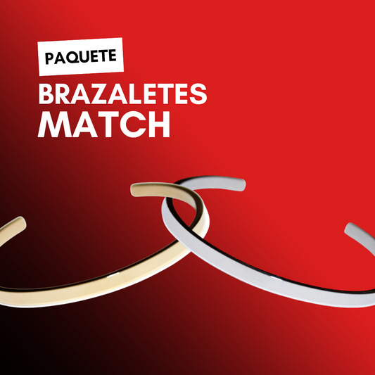 Paq Brazaletes Match