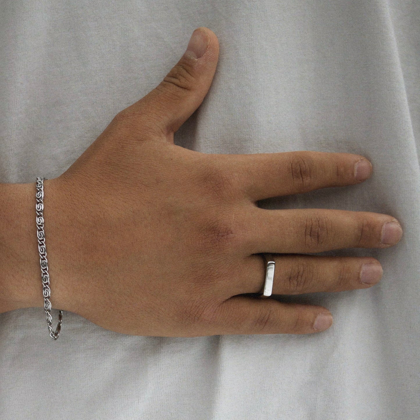 Brazalete Hilo Silver