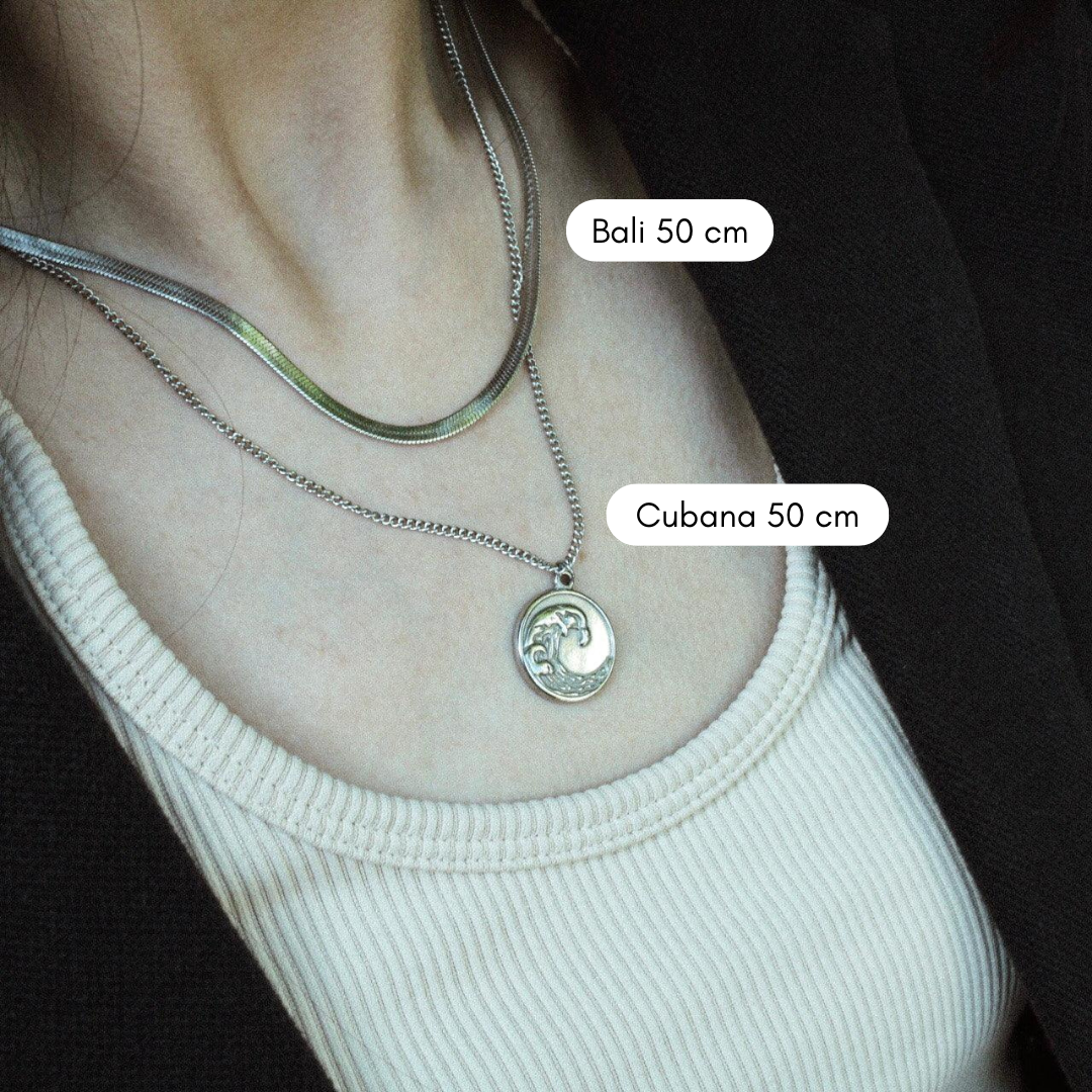 Cadena Bali Silver
