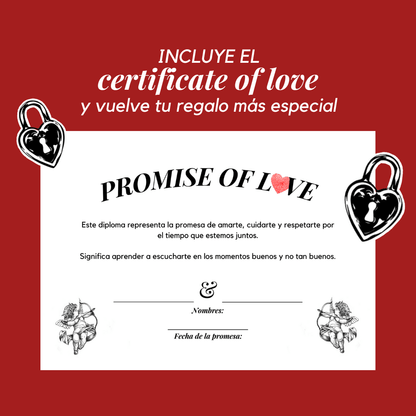 Certificado de amor (impreso) - nomada.mxj
