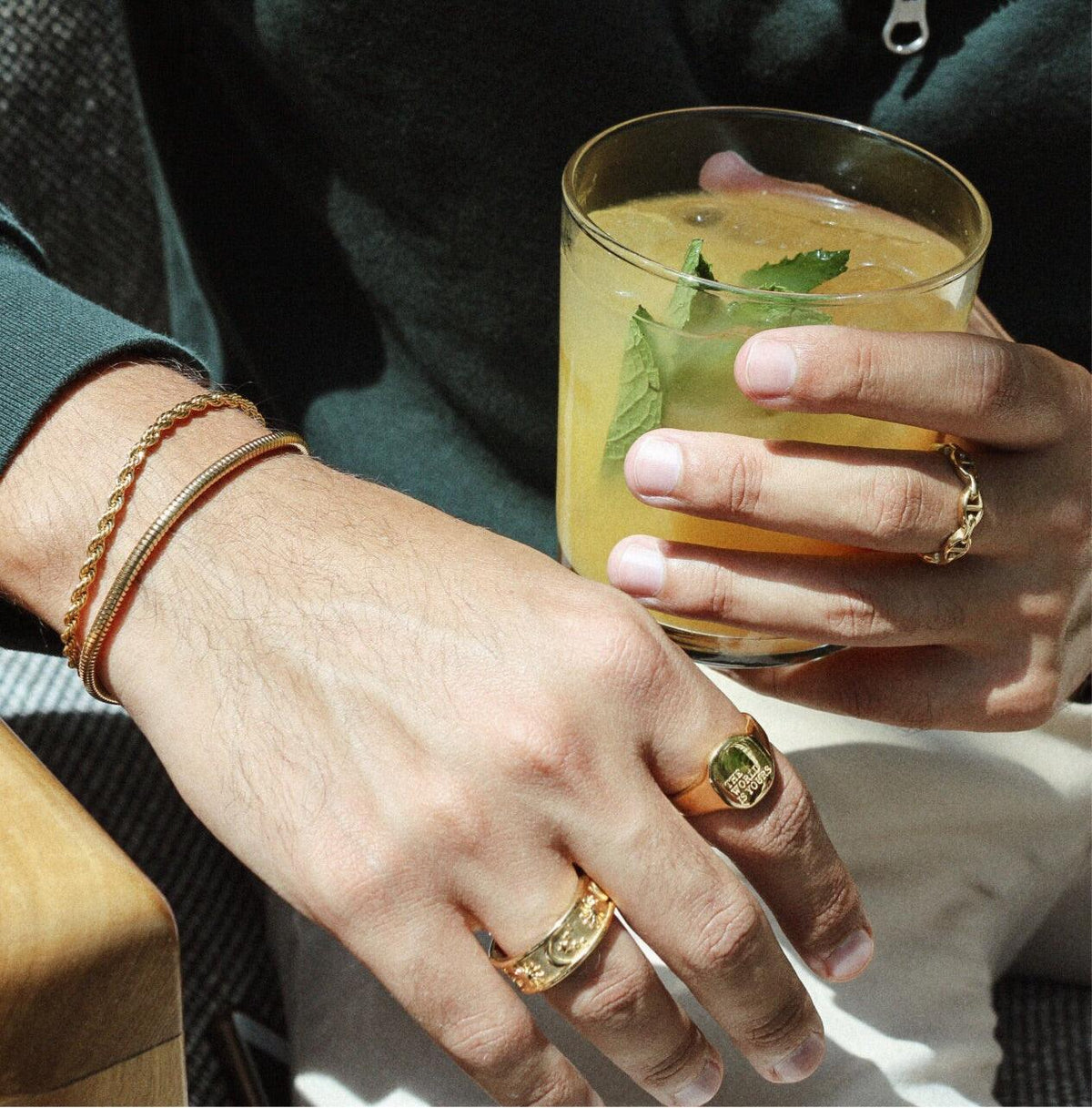 Brazalete Maldivas Gold - nomada.mxj