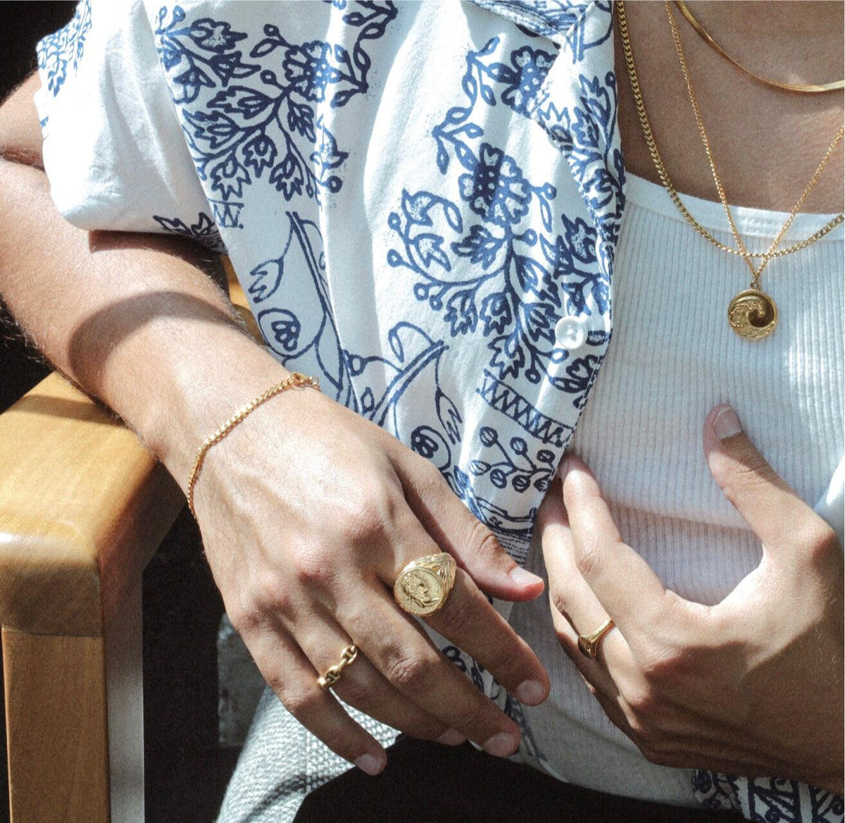 Brazalete Bahamas Gold - nomada.mxj