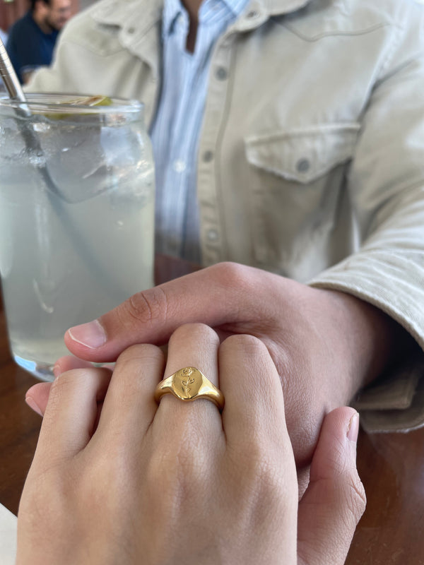 Anillo Roma Gold - nomada.mxj