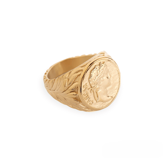 Anillo Santorini Gold - nomada.mxj